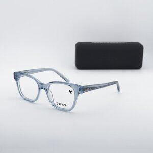 DKNY DK5048 400 Cat Eye Eyeglasses 50mm - Blue Laminate